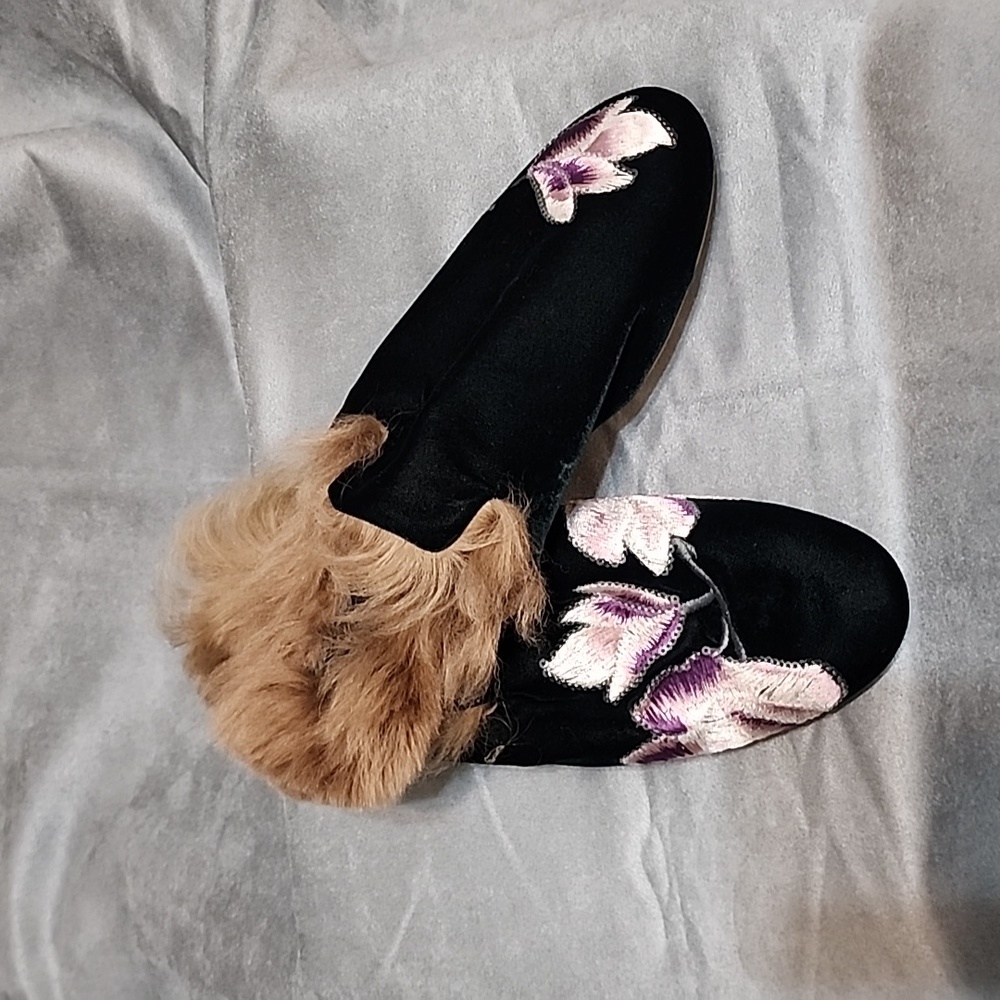 New authentic Gia couture fury mules made in Italy size 37
